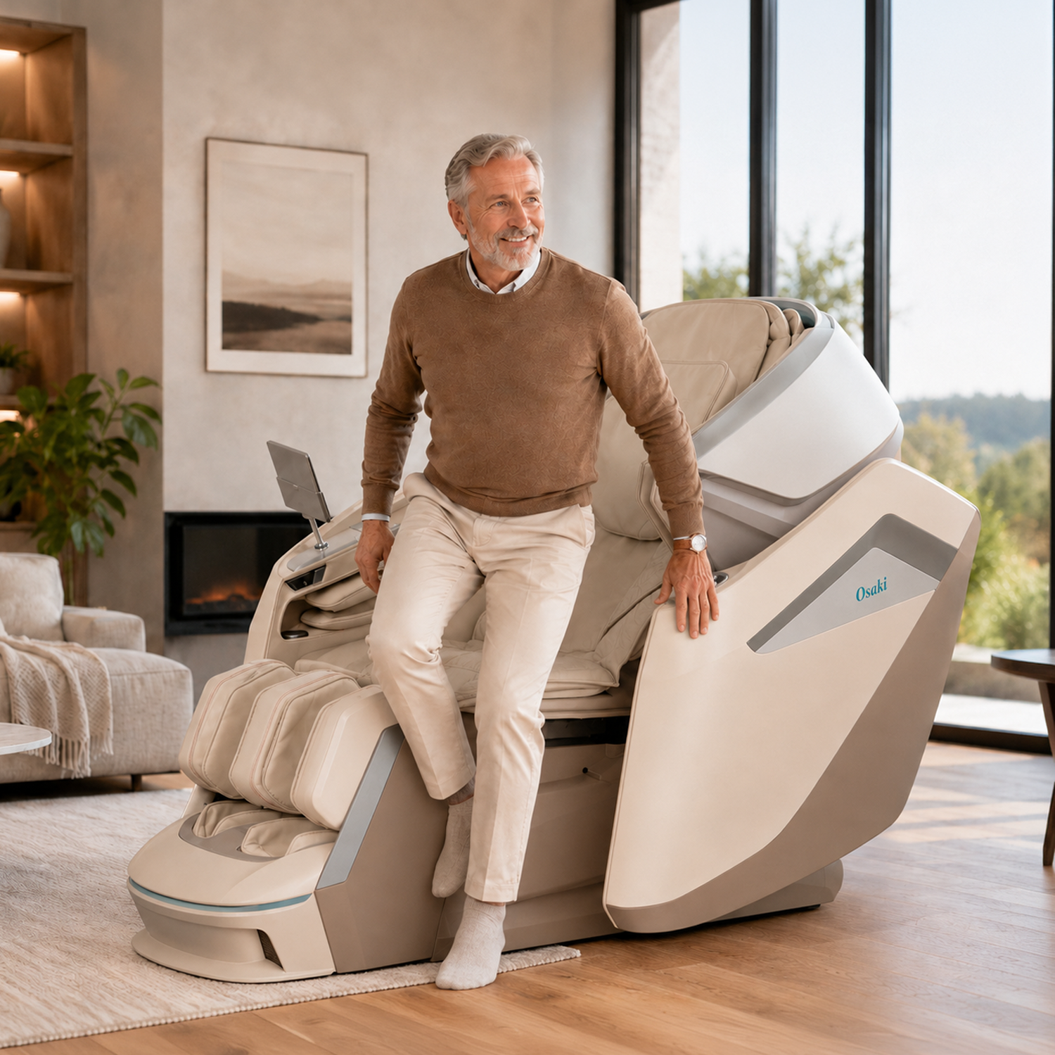 Osaki Ai Apex 5D+4D Duo massage chair