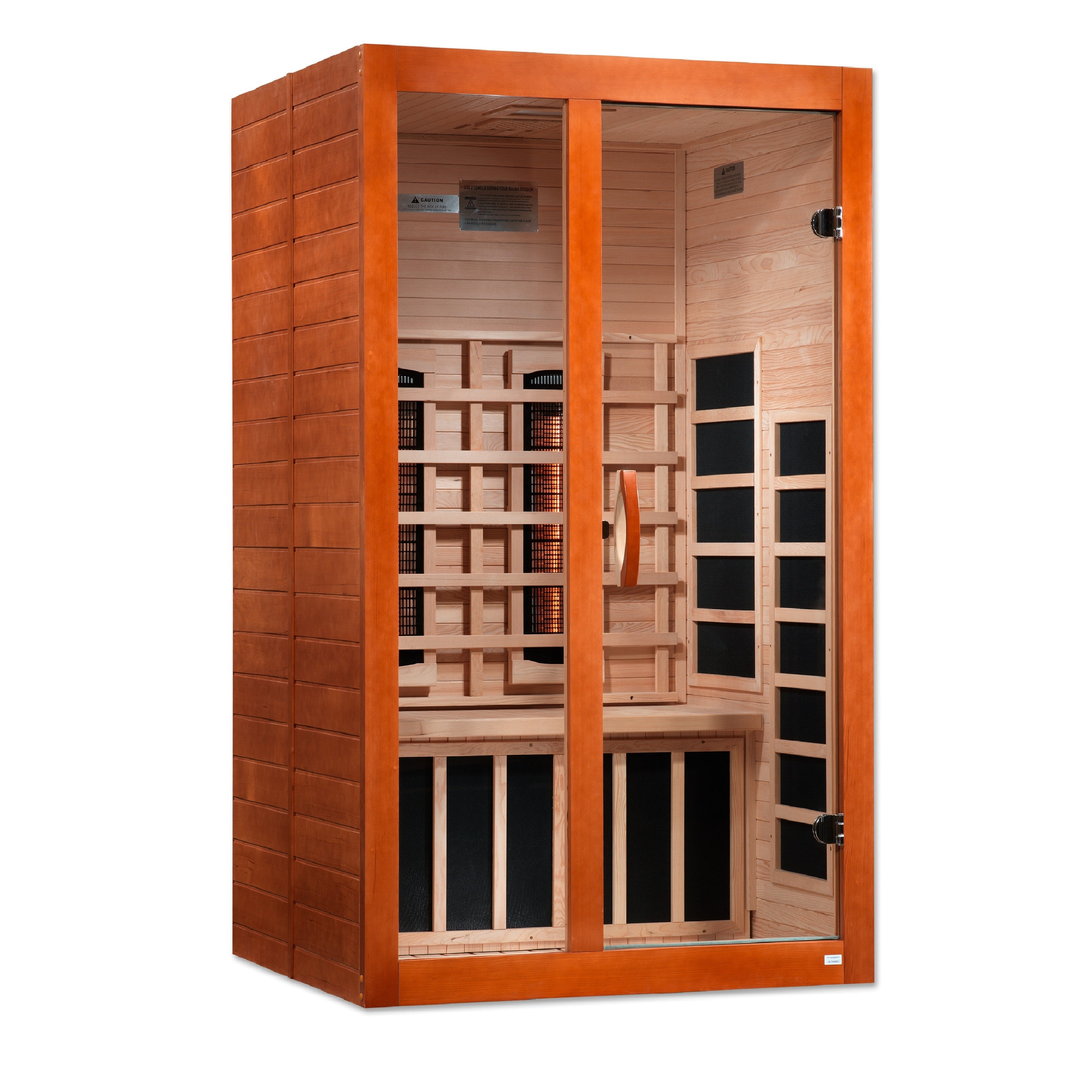 Dynamic Santiago 2-person full spectrum infrared sauna