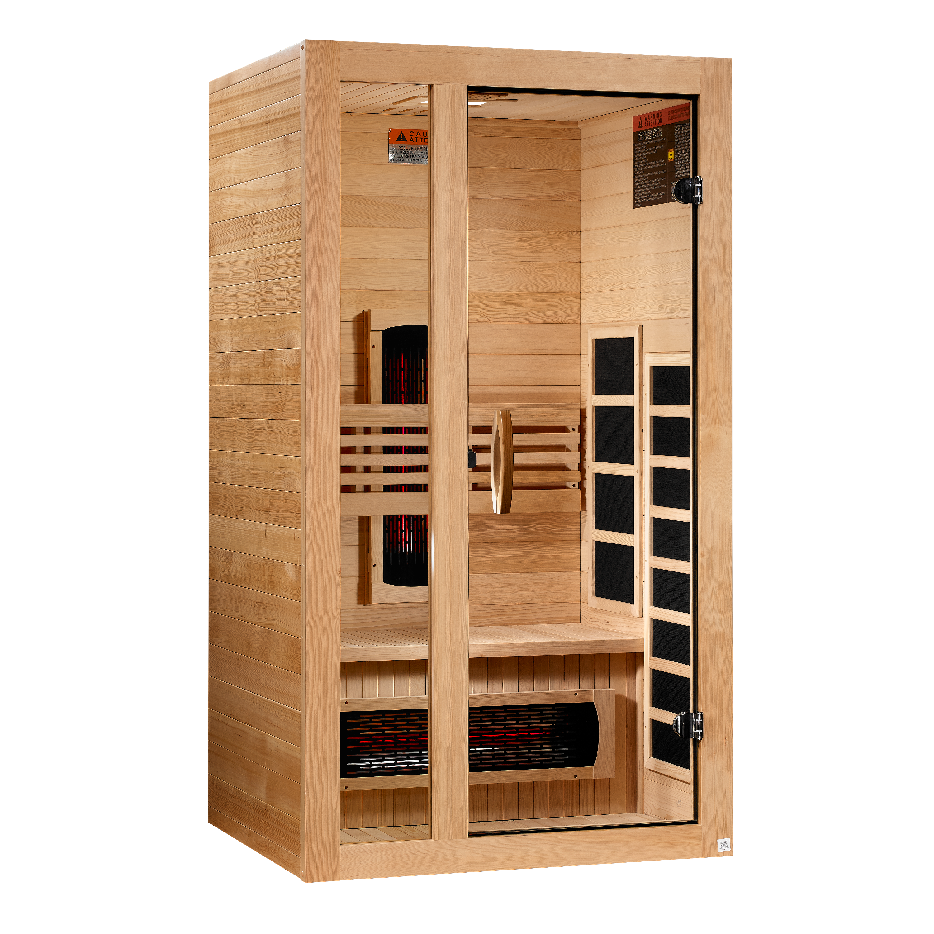 Dynamic Gracia 1-2 person full spectrum infrared sauna