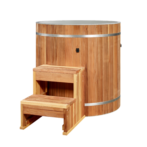 Dynamic Cold Therapy PVC barrel cold plunge